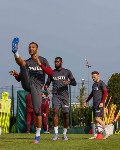 Trabzonspor şampiyonluk maçına hazırlanıyor. Foto Haber 8