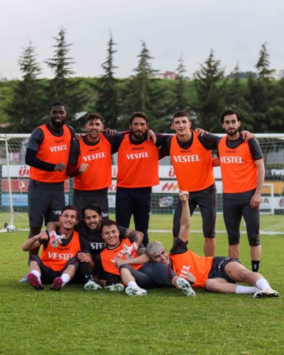 Trabzonspor şampiyonluk maçına hazırlanıyor. Foto Haber 15