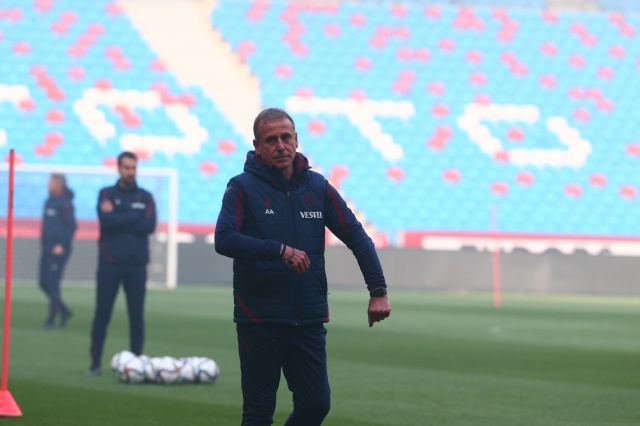 Trabzonspor'un antrenmanından muhteşem kareler. Foto Haber 9