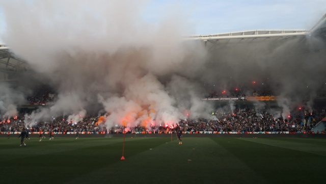 Trabzonspor'un antrenmanından muhteşem kareler. Foto Haber 5