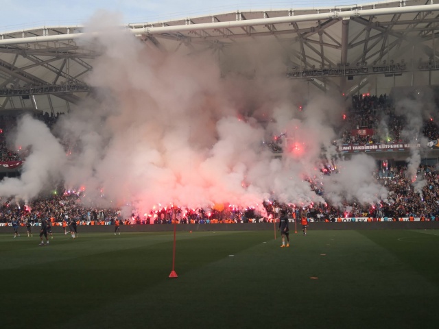 Trabzonspor'un antrenmanından muhteşem kareler. Foto Haber 22