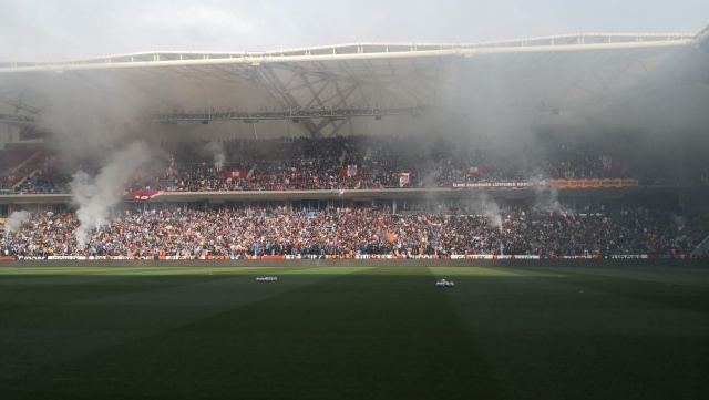 Trabzonspor'un antrenmanından muhteşem kareler. Foto Haber 10