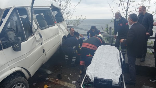Trabzon'da Bayram günü faciadan dönüldü! 2'si çocuk 5 yaralı. Foto Galeri 8