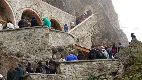 Sümela’ya bayramda ziyaretçi akını. Foto Haber 5