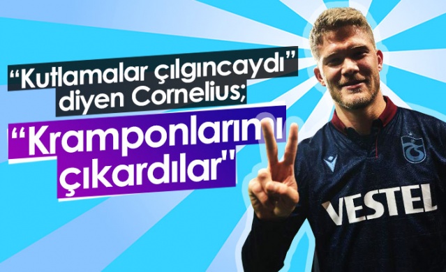 Cornelius kutlamaları anlattı: Kramponlarımı ayaklarımdan çıkardılar. Foto Galeri 1