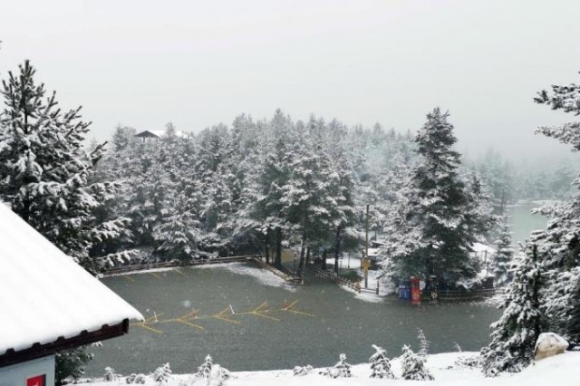 Mayıs ayında kar beyaza bürüdü. Foto Galeri 6