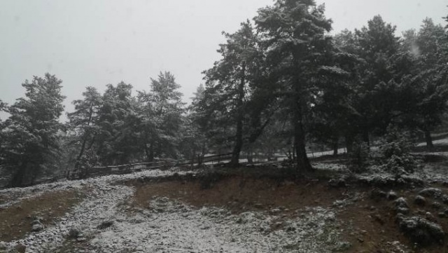 Mayıs ayında kar beyaza bürüdü. Foto Galeri 9