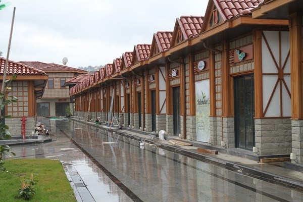 Rize çay Çarşısı açılış için gün sayıyor. Foto Haber 4