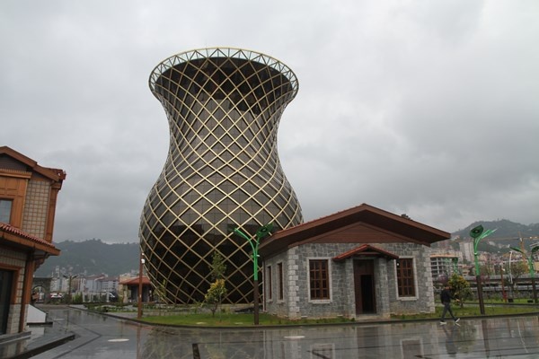 Rize çay Çarşısı açılış için gün sayıyor. Foto Haber 5