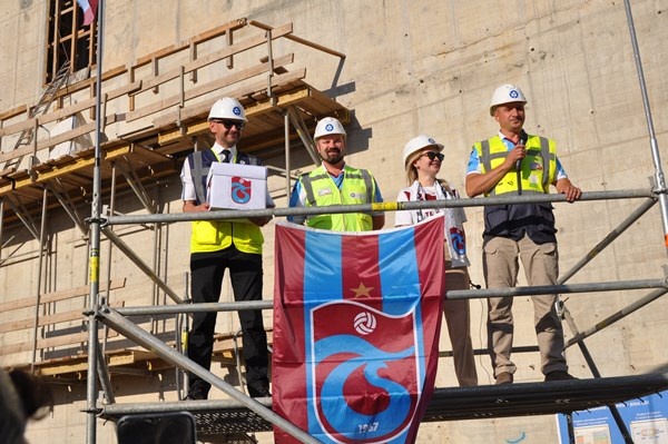 Akkuyu NGS çalışanlarından şampiyonluk kutlaması. Foto Haber 3