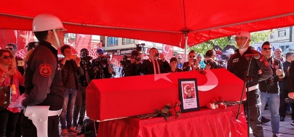 Ordulu şehit polis son yolculuğuna uğurlandı. Foto Haber 6