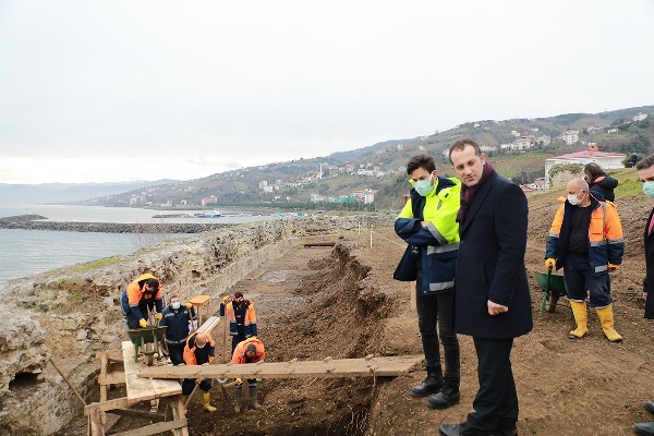 Trabzon'da Akçakale'den tarih fışkırdı! Kazılarda sona gelindi. Foto Galeri 4