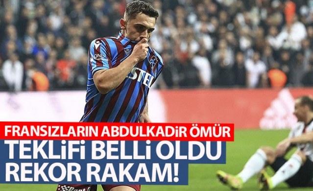 Fransızların Abdulkadir Ömür teklifi belli oldu! Rekor raklam. Foto Haber 1