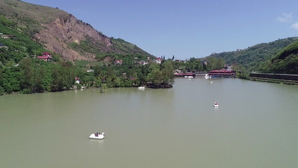 Sera Gölü'nde turizm hareketliliği başladı. Foto Haber 6