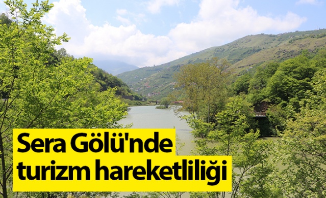 Sera Gölü'nde turizm hareketliliği başladı. Foto Haber 1