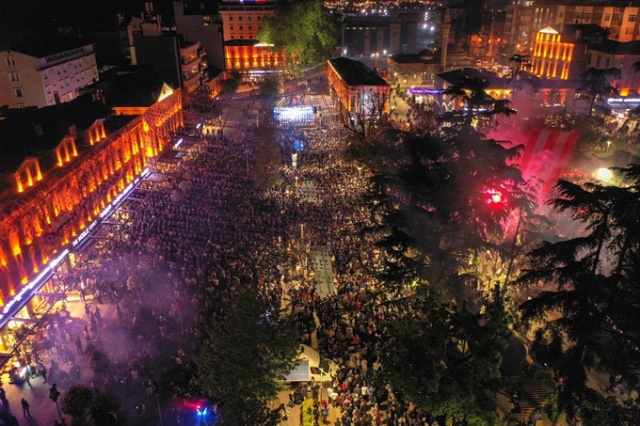 Trabzon'da şampiyonluk coşkusu. Foto Haber 8
