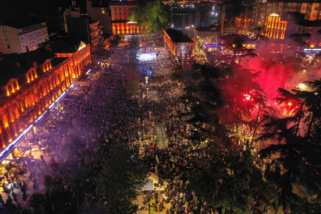 Trabzon'da şampiyonluk coşkusu. Foto Haber 5