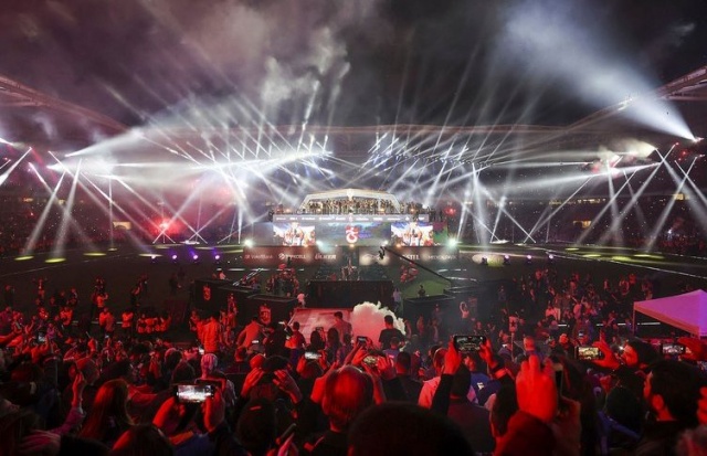 Trabzonspor'un kutlaması ABD'de haber oldu. Foto Haber 9