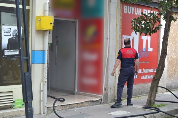 Ordu'da özel eğitim kursunda yangın: Öğrenciler binadan uzaklaştırıldı Foto Haber 3