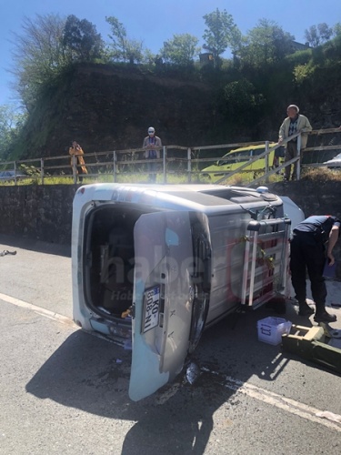 Trabzon'daki trafik kazasından acı haber geldi! Foto Haber 6