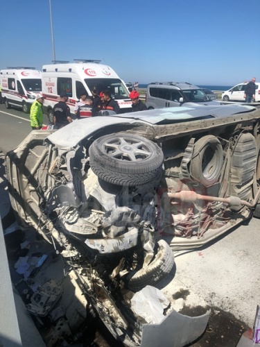 Trabzon'daki trafik kazasından acı haber geldi! Foto Haber 3