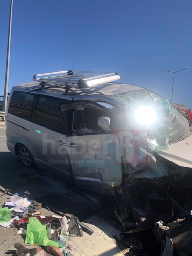 Trabzon'daki trafik kazasından acı haber geldi! Foto Haber 2
