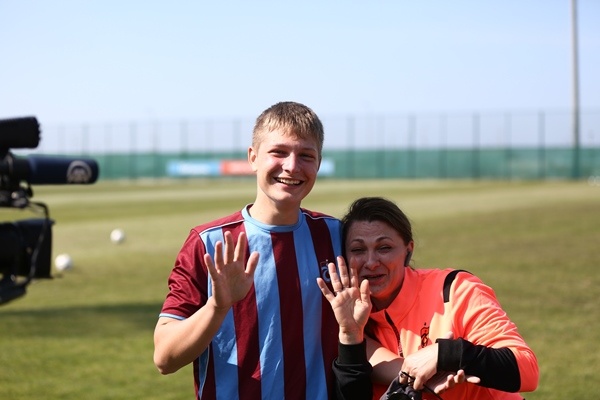 Trabzon'da kalan Ukraynalı çocuklar Türkiye'ye müteşekkir.Foto Haber 26