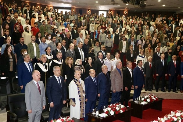Abdullah Avcı'ya fahri doktora unvanı verildi. Foto Haber 14