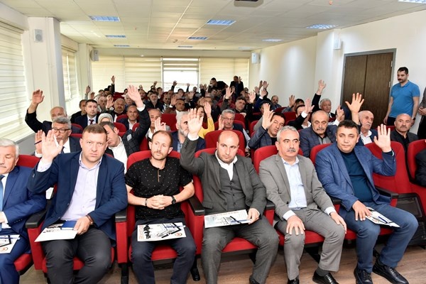 Gümüşhane Kent Konseyi'nde seçim heyecanı! Yeni başkanı Rüstem Demirağ. Foto Haber 2