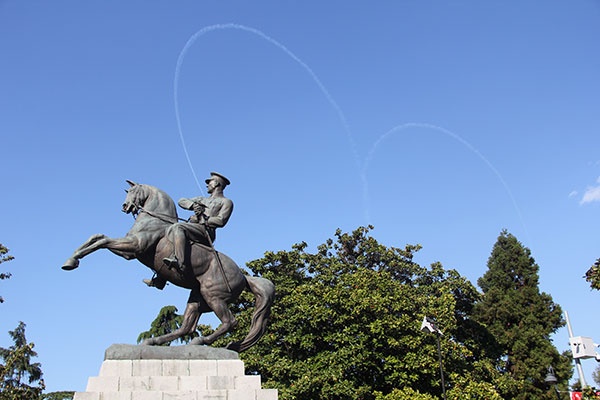 Türk Yıldızları'ndan gösteri öncesi son prova. Foto Haber 4