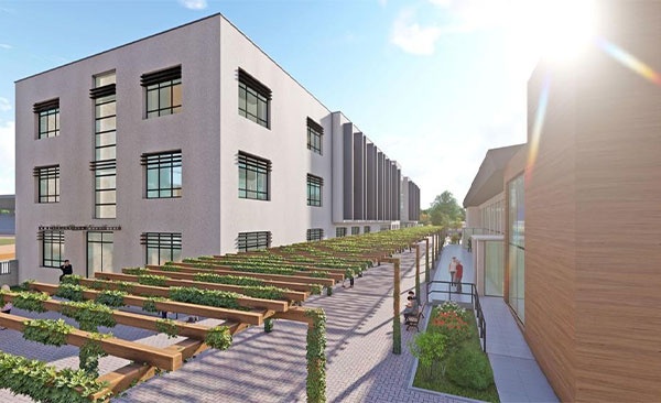 Akçaabat Spor Lisesi'nin temeli atılıyor. Foto Haber 6