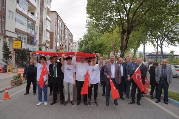 Trabzon'da 19 Mayıs coşku ile kutlandı. Foto Haber 16