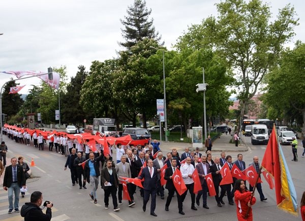 Trabzon'da 19 Mayıs coşku ile kutlandı. Foto Haber 14