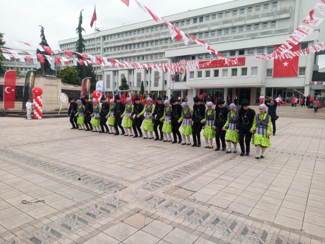 Trabzon'da 19 Mayıs coşku ile kutlandı. Foto Haber 12