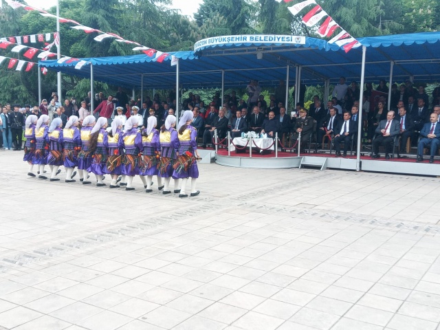 Trabzon'da 19 Mayıs coşku ile kutlandı. Foto Haber 10