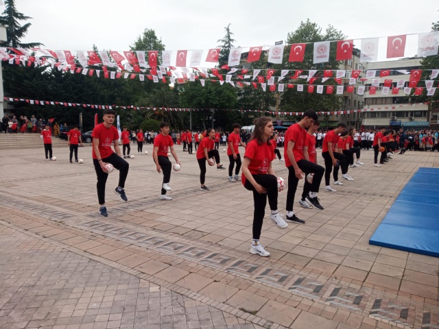 Trabzon'da 19 Mayıs coşku ile kutlandı. Foto Haber 7