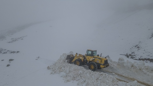 Trabzon'da yaz beklerken kar geldi. Foto Galeri 3