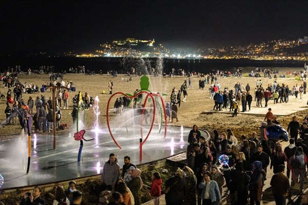 Karadeniz’in en büyük plajlarından biri Giresun’da hizmete açıldı. Foto Haber 4