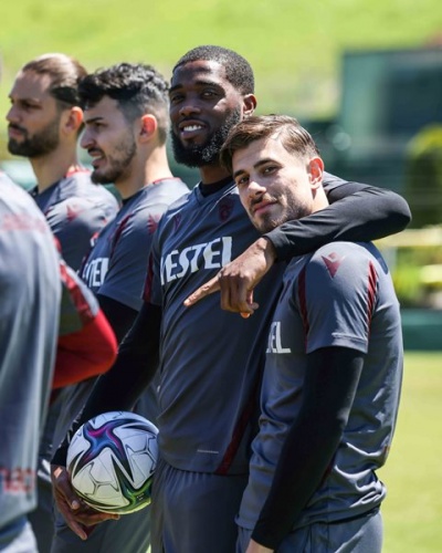 Trabzonspor Başakşehir maçı hazırlıklarını tamamladı. Foto Haber 3