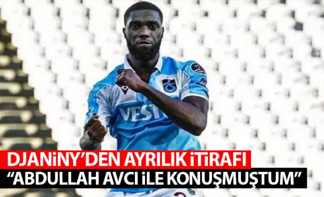 Djaniny'den ayrılık itirafı! "Abdullah Avcı ile konuşmuştum" Foto Haber 1