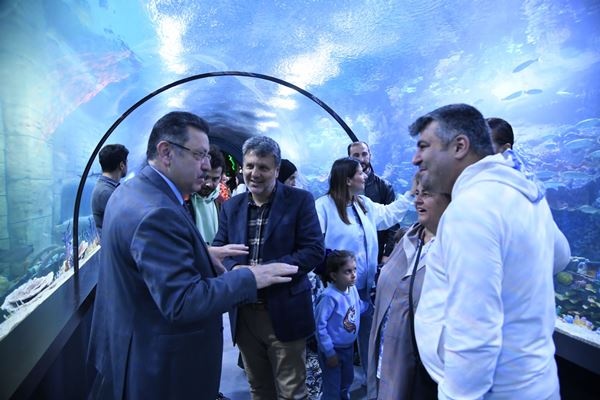 Trabzon Akvaryum’a ziyaretçi akını! Dört günde 8448 kişi. Foto Haber 8