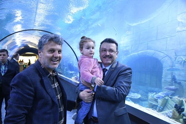 Trabzon Akvaryum’a ziyaretçi akını! Dört günde 8448 kişi. Foto Haber 3