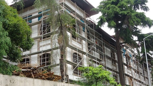 Trabzon'da tarihi vilayet binası restore ediliyor. Foto Galeri 3