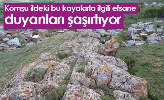 Bayburt’ta kayalarla ilgili efsane duyanları şaşırtıyor. Foto Galeri 1