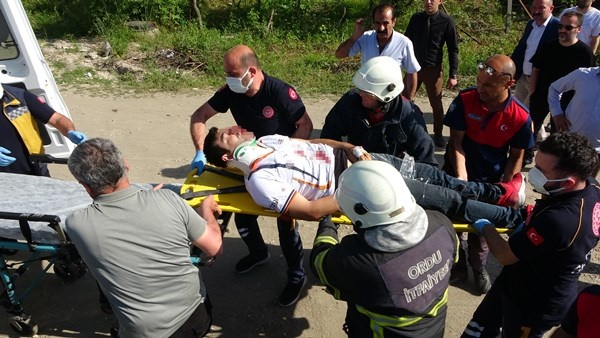 Ordu'da feci zincirleme kaza: 2’si ağır 6 yaralı. Foto Haber 9