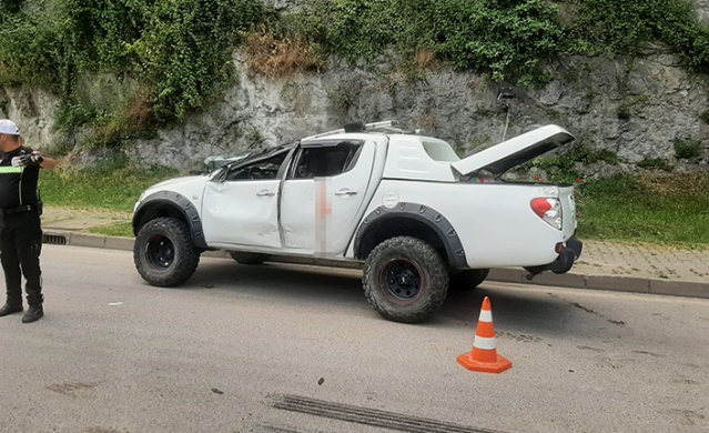 Ordu’da zincirleme trafik kazası: 3 yaralı. Foto Haber 4