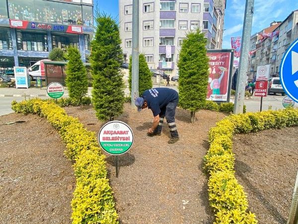 Akçaabat Belediyesi her alanda çalışıyor. Foto Haber 5