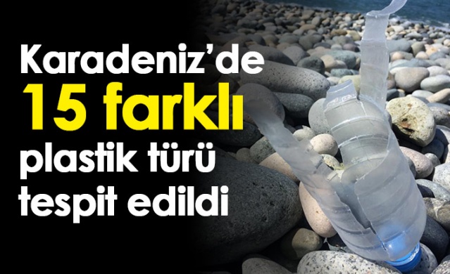 Karadeniz'de 15 farklı plastik türü tespit edildi. 20 Haziran 2022 Foto Haber 1