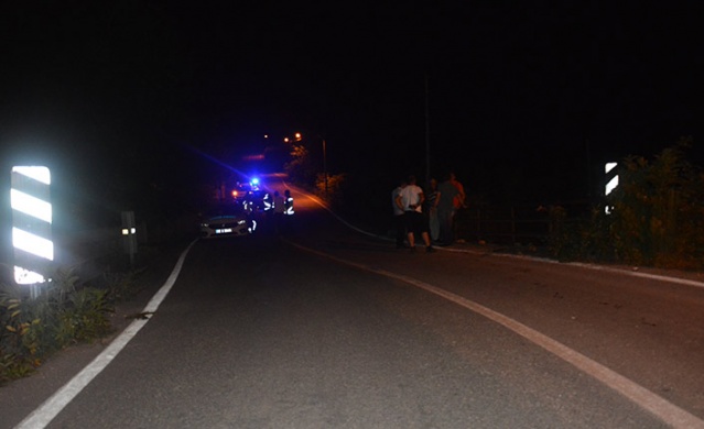 Ordu'da dereye düşen araç paramparça oldu, 1 kişi yaralandı. Foto Haber 2