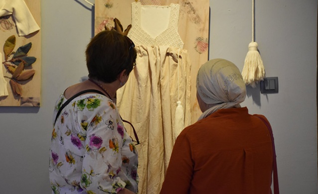 "İlmek İlmek Gelenek Trabzon Fanilası" sergisi açıldı. 23 Haziran 2022 14